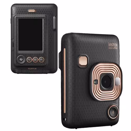 دوربین دیجیتالی چاپ سریع اینستکس مینی لیپلی فوجی فیلم | FUJIFILM INSTAX Mini LiPlay Camera (Elegant Black)