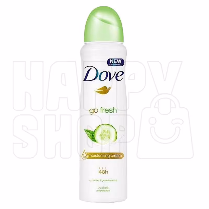 اسپری داو مدل Go Freshحجم 150 میلی لیتر
Dove Go fresh spray 150ml