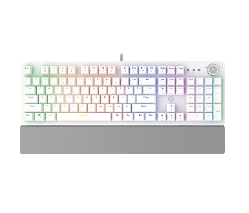 خرید کیبورد فن تک Keyboard Fantech MK853 White با بهترین قیمت