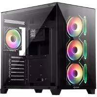 کیس کامپیوتر فاطر مدل FG-880B Mid Tower مشکی