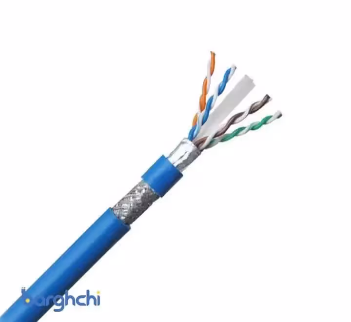 کابل شبکه رفسنجان CAT6 FTP با روکش PVC