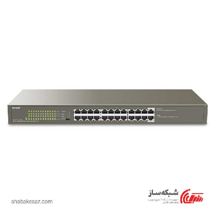 قیمت و خرید سوییچ تندا Tenda TEG1124P-24-250W PoE - شبکه ساز
