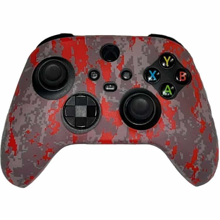 کاور کنترلر Xbox Series – طرح قرمز پیکسلی