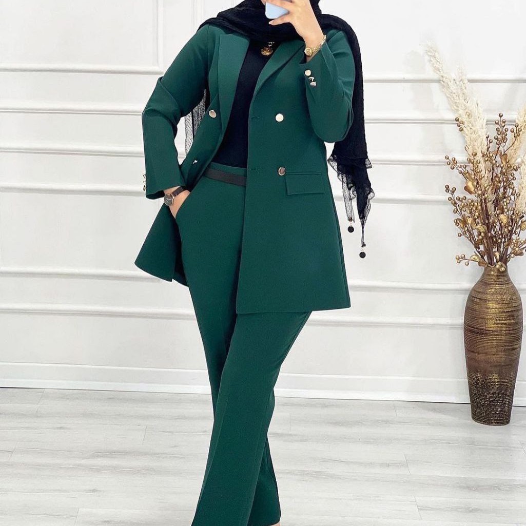 کت و شلوار زنانه جنس مازرات اصل