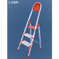 نردبان آلمینیوم 3 پله کاسپین(ارسال رایگان) (خرید مستقیم از پخش عمده)
