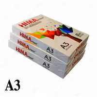 کاغذ A3 هیما HIMA - پک 3 بسته ای 500 برگی 80 گرمی