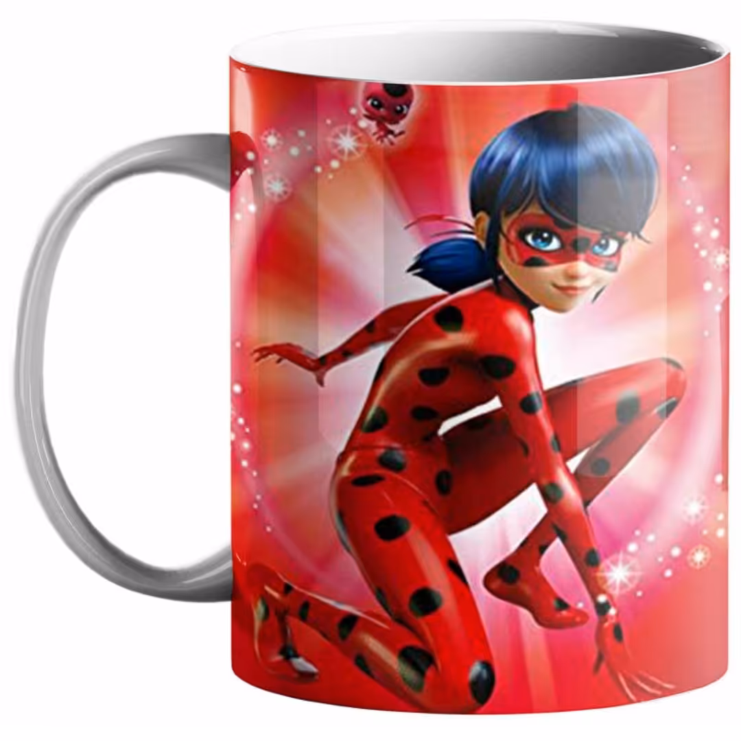 ماگ طرح دختر کفشدوزکی کد235