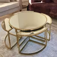 میز عسلی طرح پیتزایی