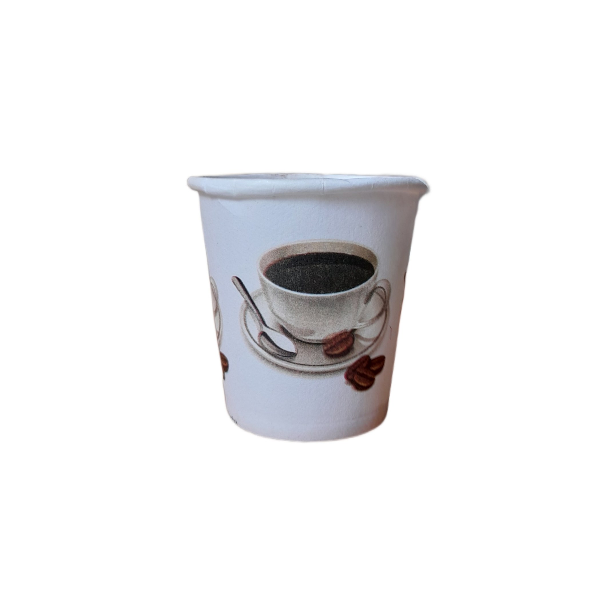 لیوان یکبار مصرف کاغذی مدل شات قهوه 60cc کد0053 بسته 50 عددی