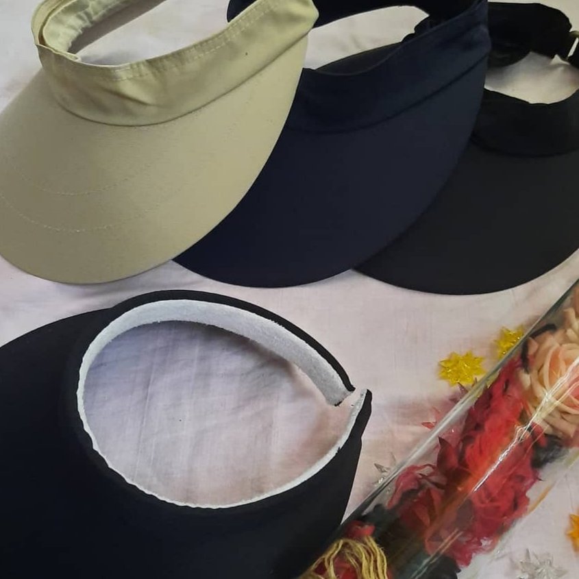 کلاه آفتابگیر کتان