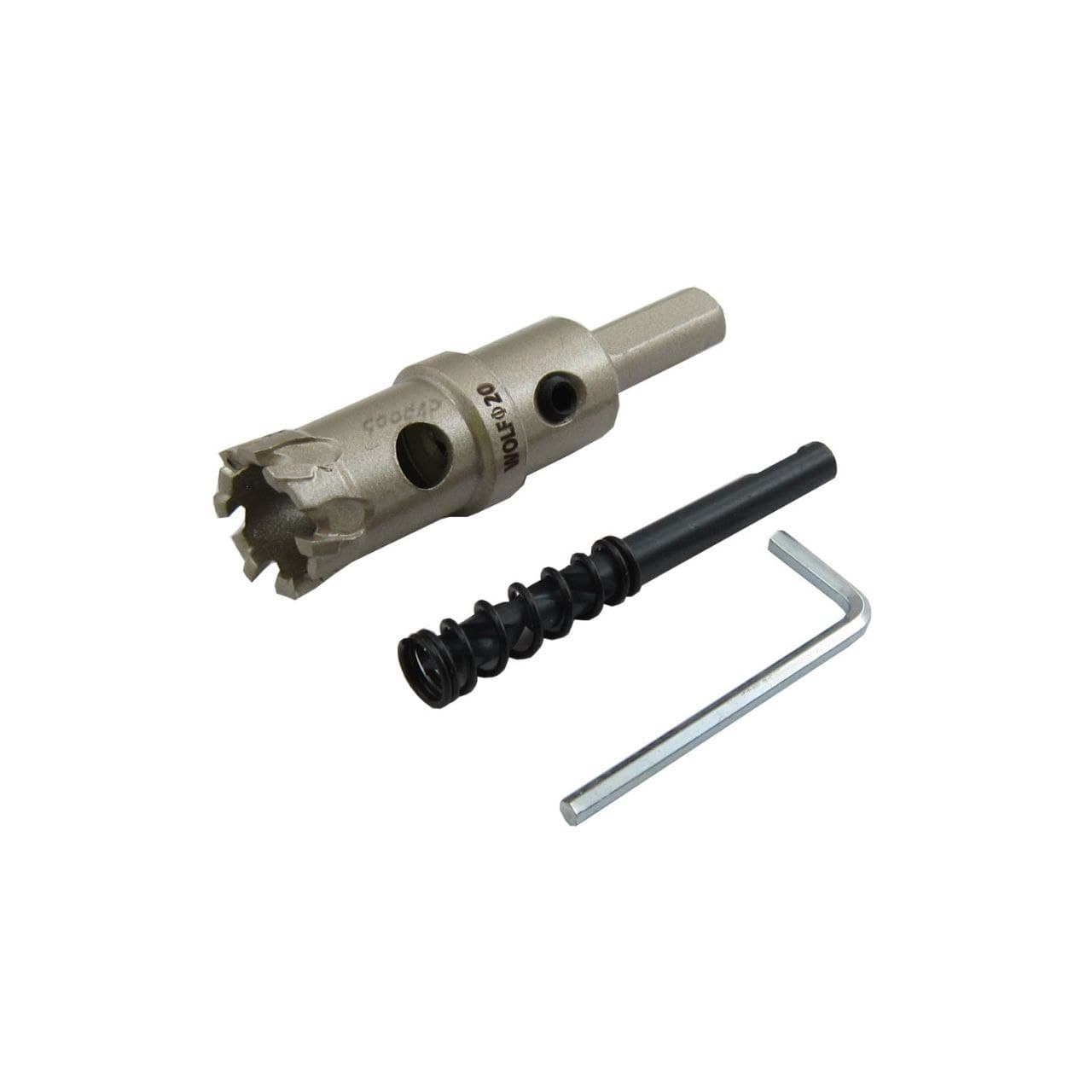 مته گردبر استیل و ام دی اف ( MDF ) سایز 20 ولف WOLF