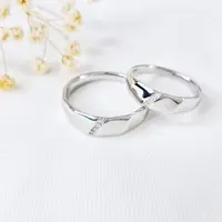 حلقه ست چند بعدی با نقره ایتالیا کد 10571