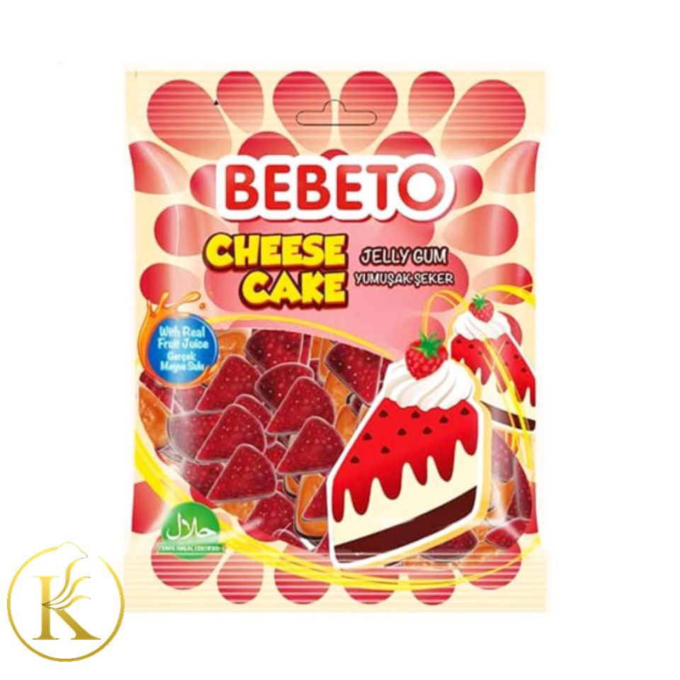 پاستیل ببتو چیزکیک 70 گرم bebeto