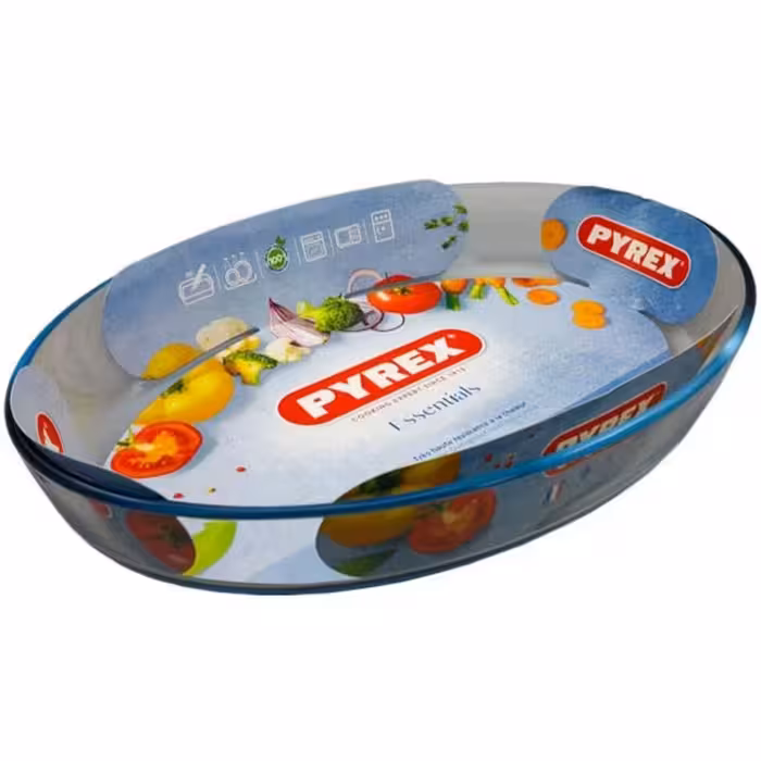 ظرف پخت پیرکس سری Essentials مدل بیضی کد 345