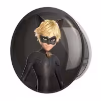 آینه جیبی خندالو طرح پسر گربه ای مدل تاشو کد 3511