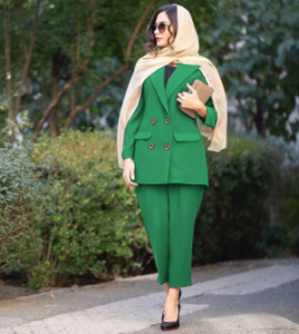 کت شلوار زنانه مدل آلما