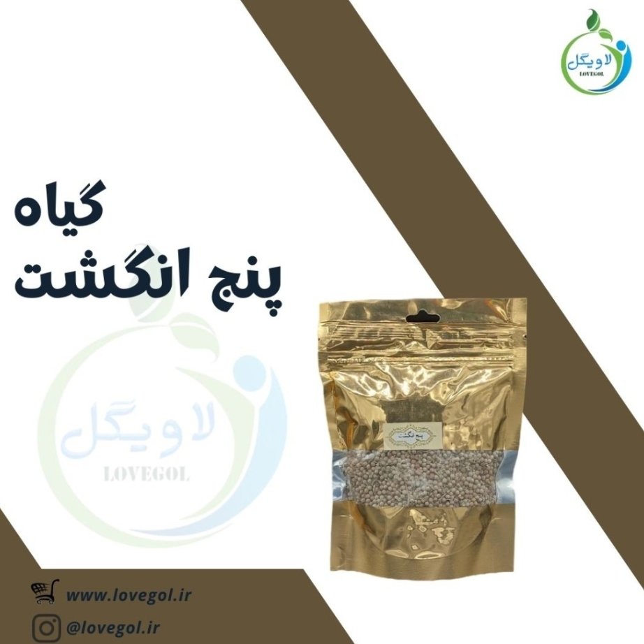 پنج انگشت 100 گرم