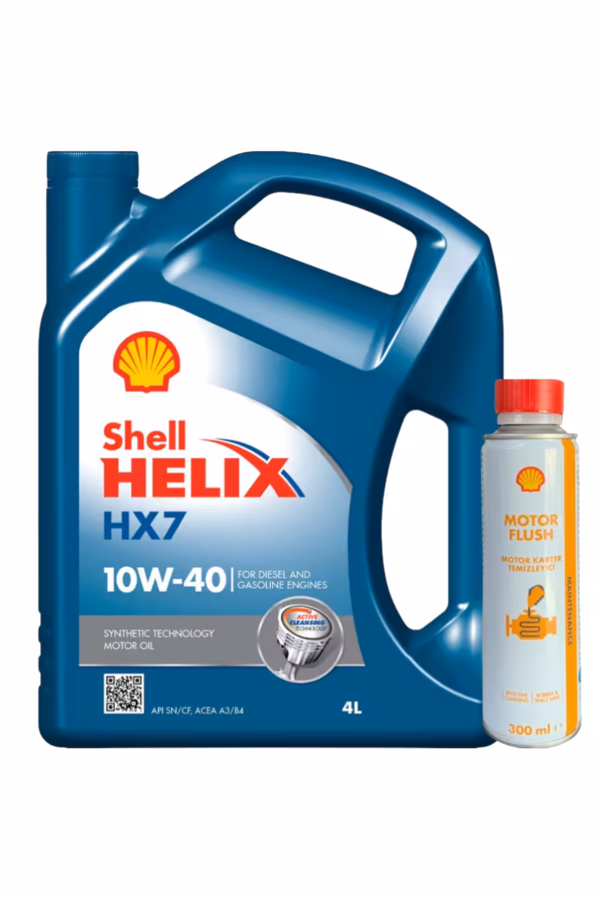 روغن و مکمل موتور HELIX HX7 10W 40 2023 شستشوی پوسته تمیز کردن Shell