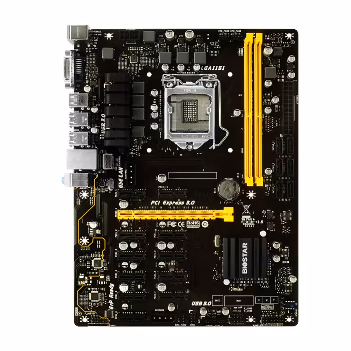 مادربرد بایوستار TB250-BTC PRO