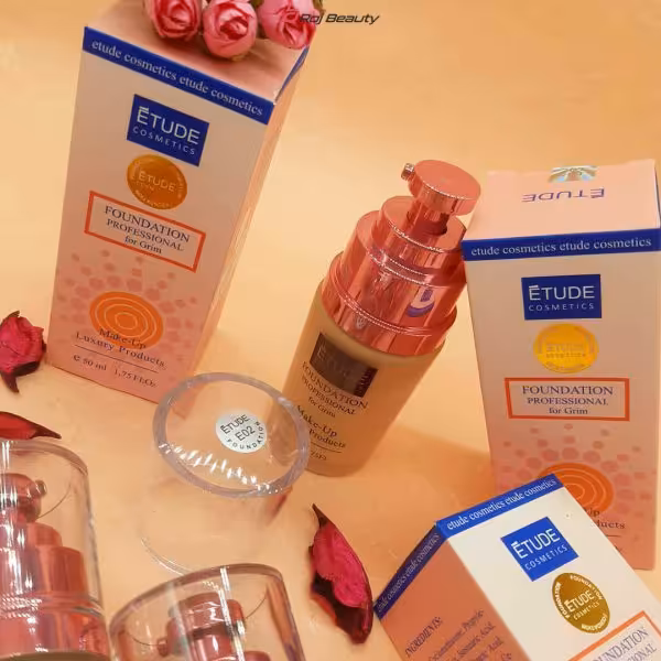 کرمپودر اتود شماره E02 مدل LUXURY PRODUCTS
