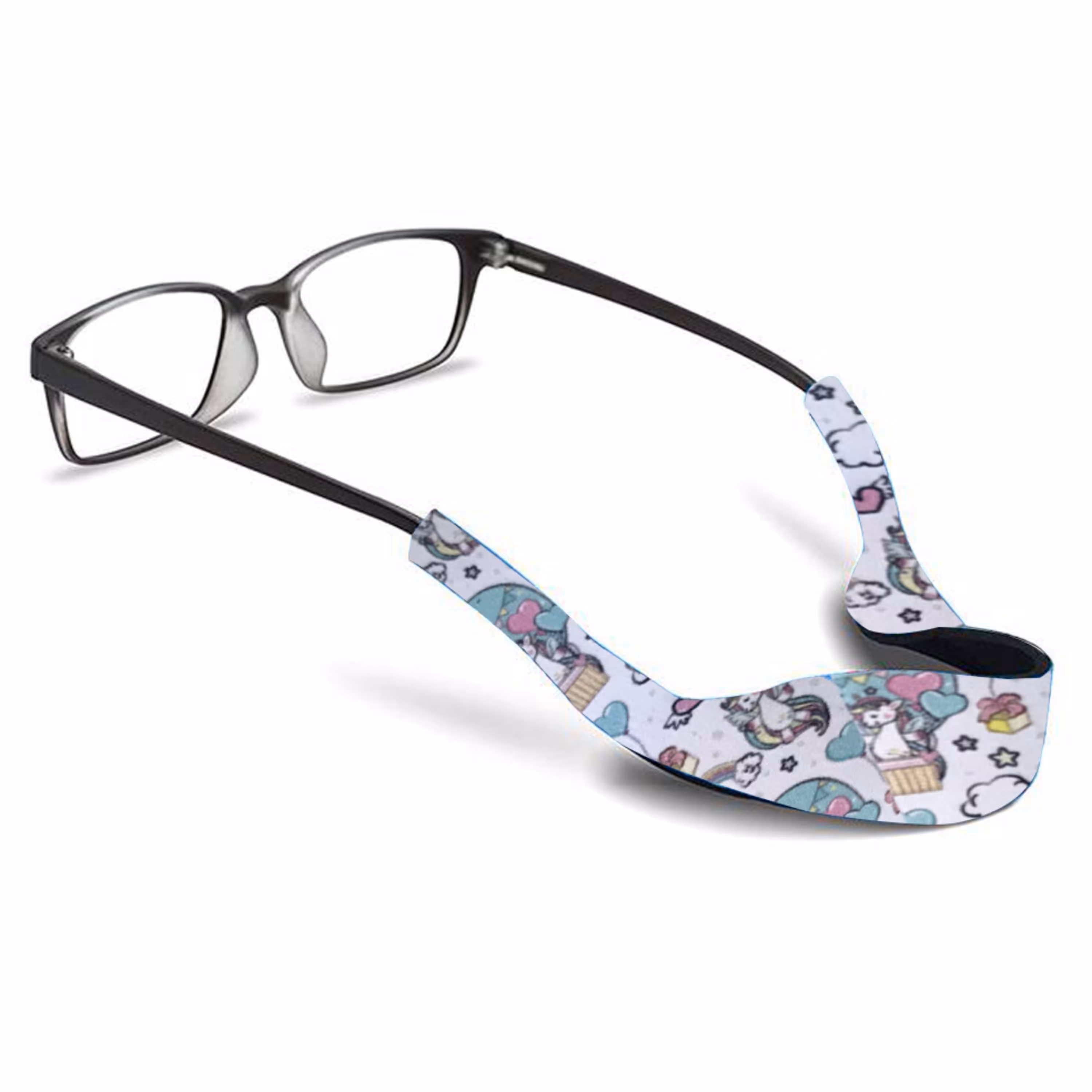 بند عینک اسپرت مدل تلی 60cm طرح لاو LOVE ضد حساسیت