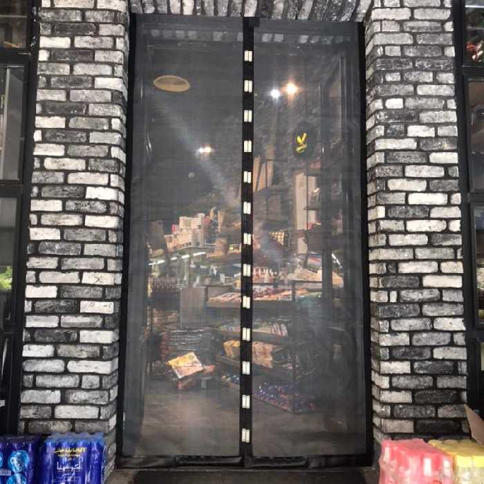 پرده توری فایبرگلاس  مغناطیسی عرض 140در ارتفاع 230