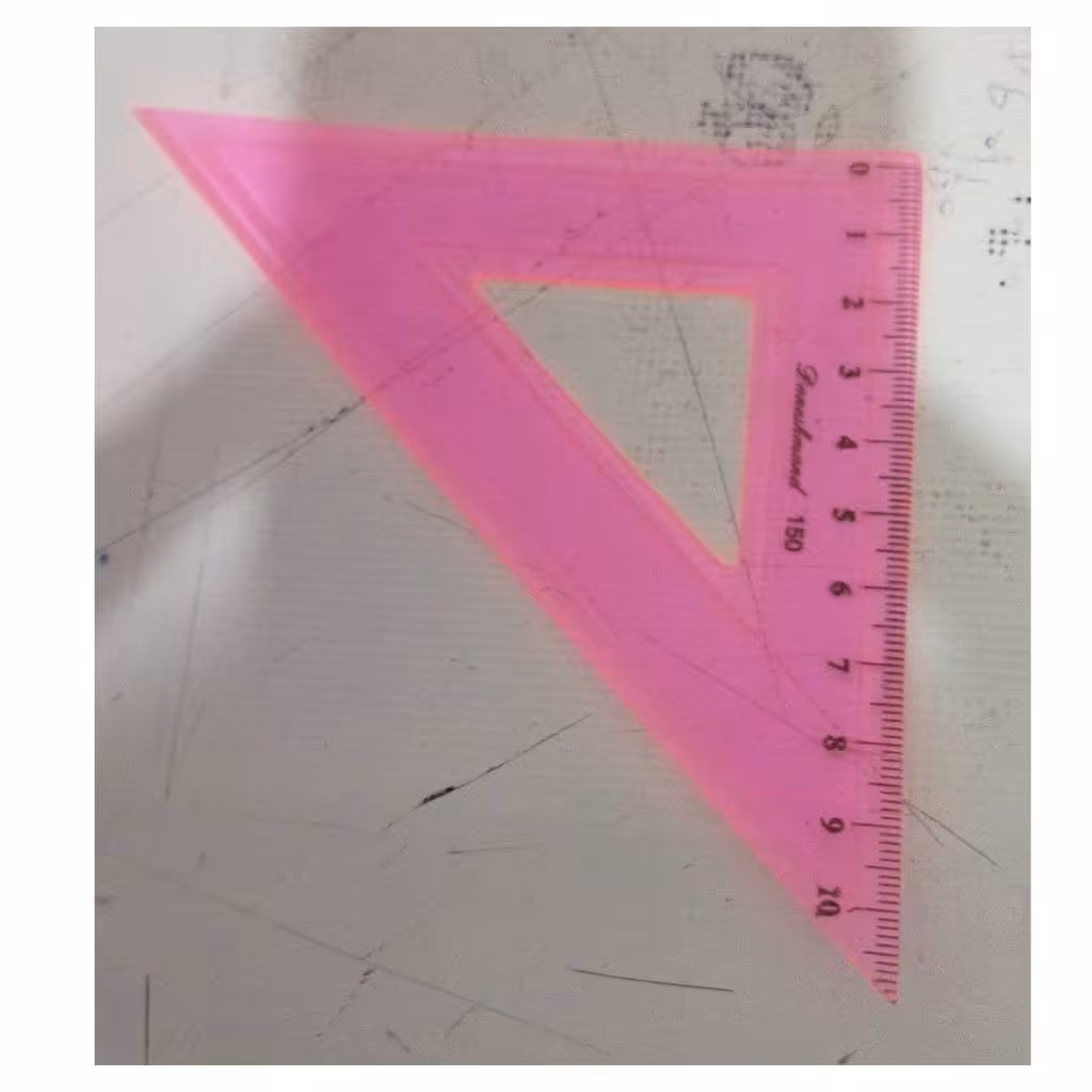 گونیا10سانتی متری شیشه ای ژله ای