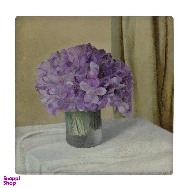 زیر لیوانی طرح نقاشی گل مدل لوحی کد 6038531_4992