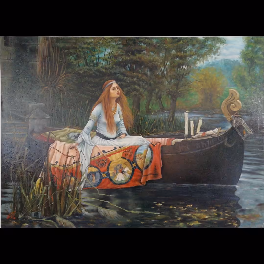 تابلو کلاسیک رنگ روغن اندازه 100در70