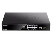سوئیچ شبکه 10 پورت POE گیگابیت دی لینک مدل DGS-1010MP