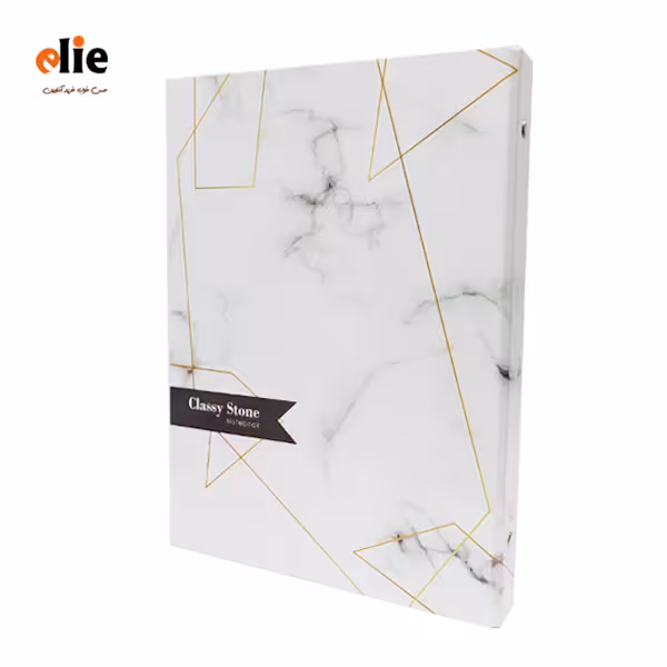 دفتر کلاسوری 100 برگ پاپکو جلد سخت طرح 61801