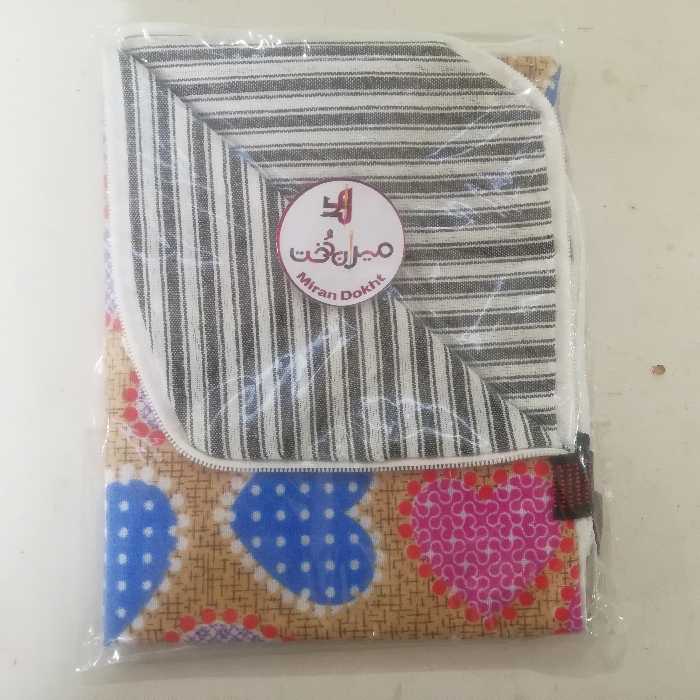 سفره سه لایه مسافرتی کوچک گلدار _ میران دُخت _ 