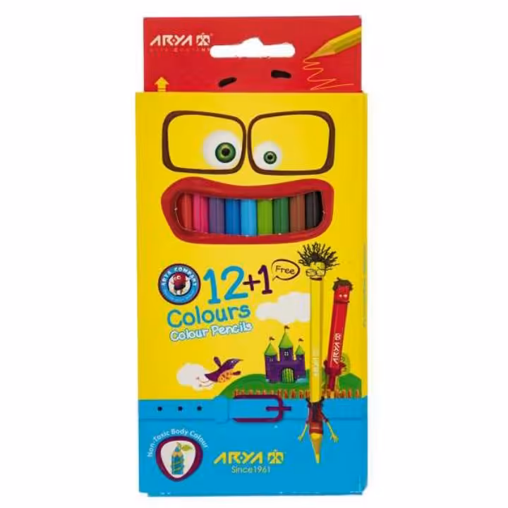 مدادرنگی 12رنگ آریا