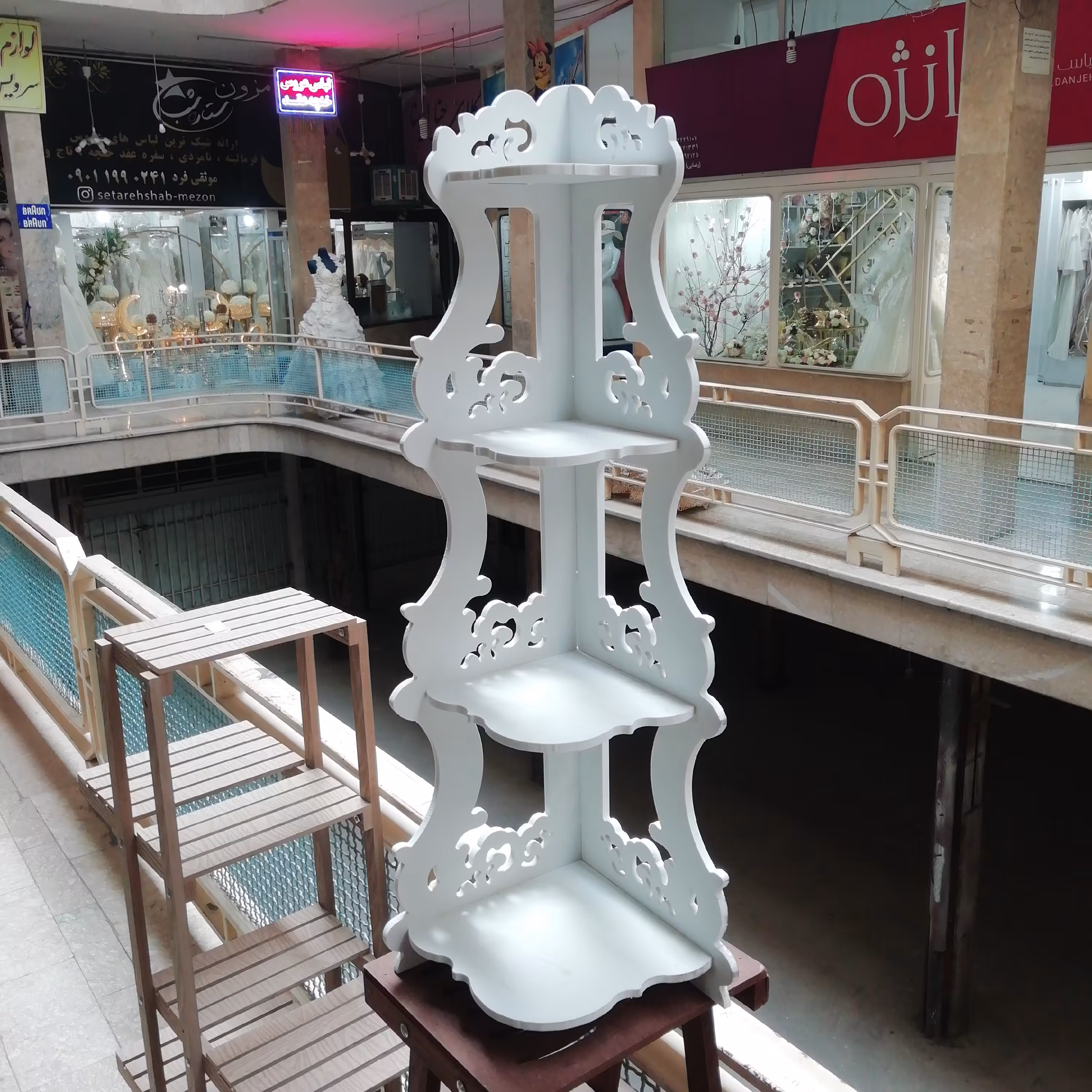 شلف کنج چهار طبقه