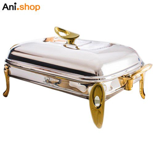 سوفله مستطیل بزرگ قایقی طلایی مدل UN-3849 کد 200