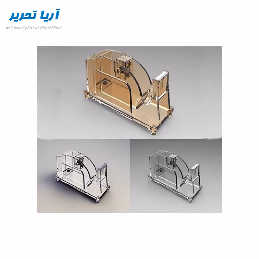 پایه چسب کریستال کوچک سنا پلاستیک