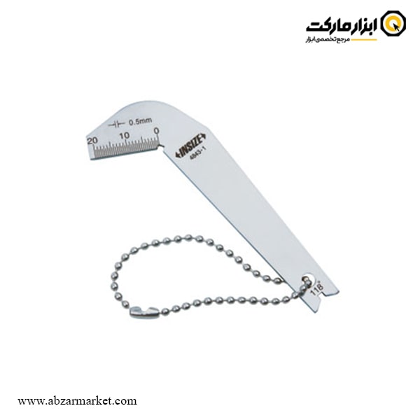 شابلون زاویه سنج مته اینسایز مدل 1-4843
