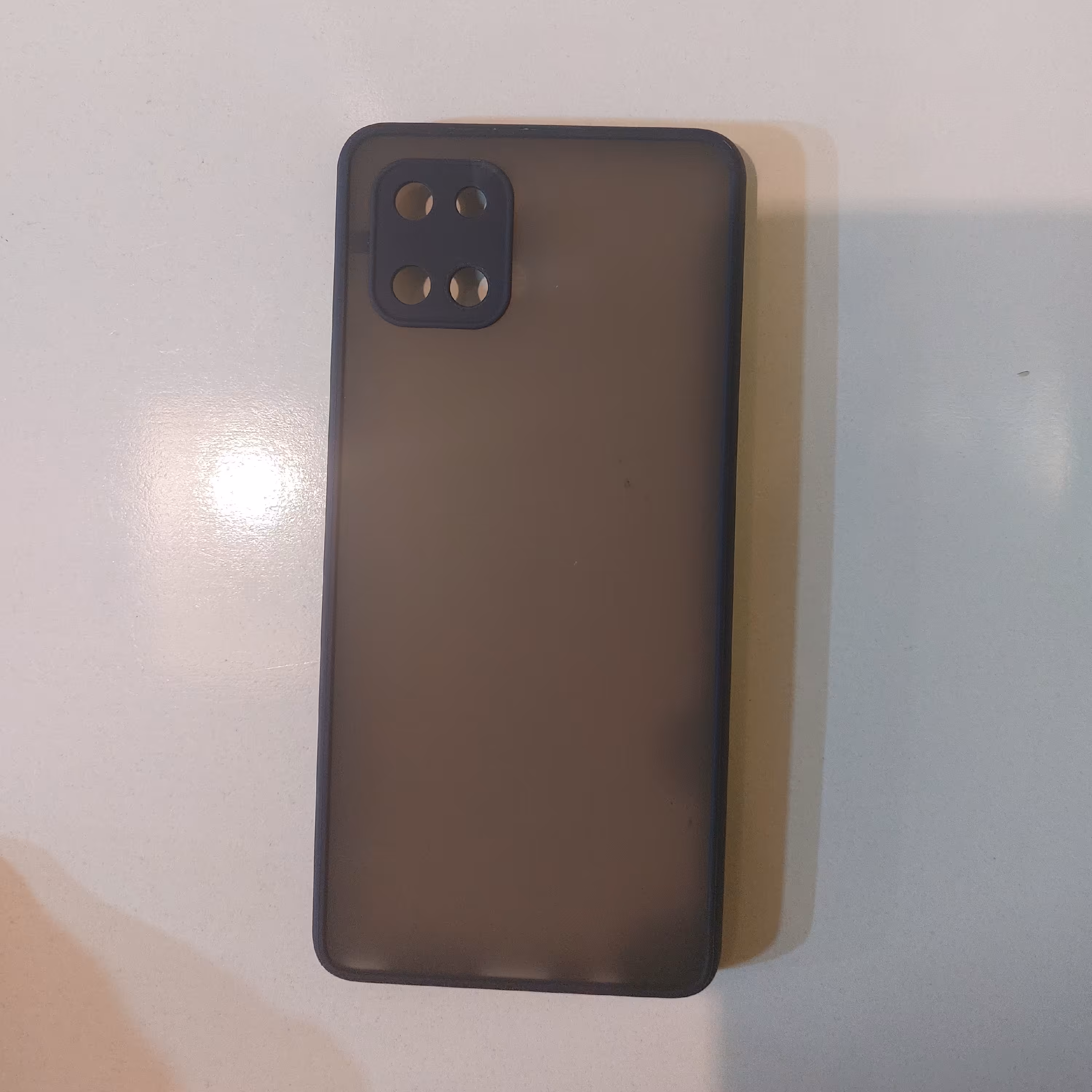 گارد سامسونگ نوت 10 لایت پشت مات سرمه ای samsung note 10 lite