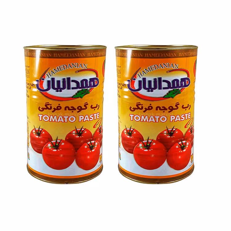 رب گوجه فرنگی همدانیان  - 4.5 کیلو گرم بسته 2 عددی