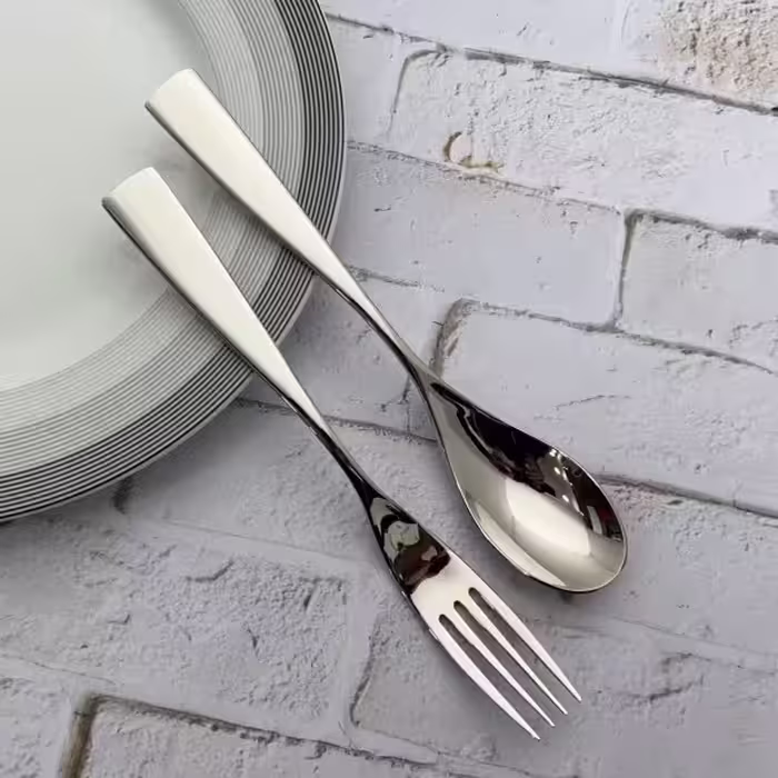 قاشق چنگال 6 نفره استیل