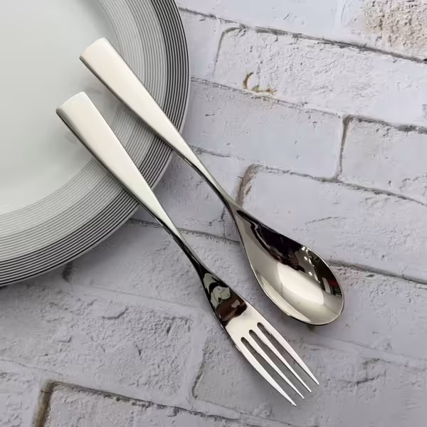 قاشق چنگال 6 نفره استیل