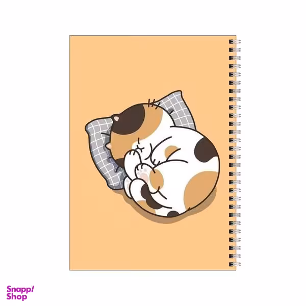 دفتر مشق 80 برگ بامبیلیپ طرح گربه کیوت کد 8184336