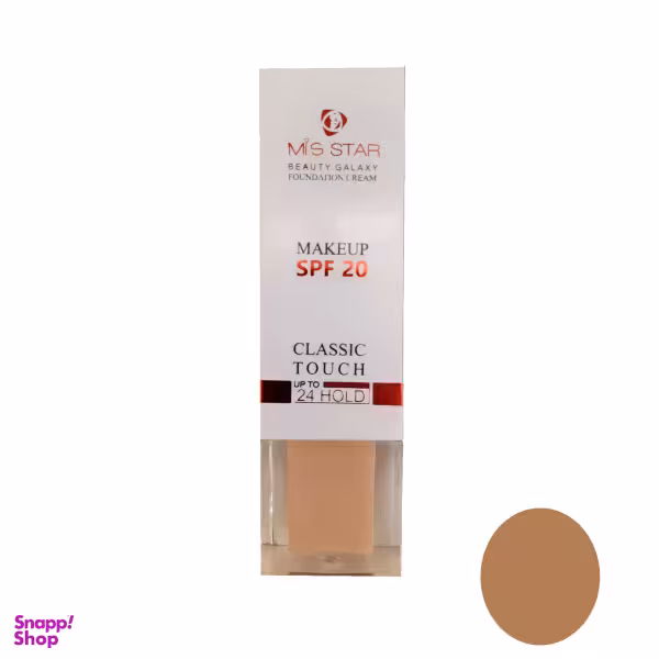 کرم پودر میس استار (Mis star) مدل Beauty Galaxy شماره 302 حجم 40 میلی لیتر