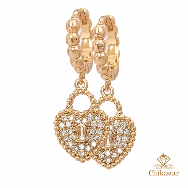 گوشواره ژوپینگ - مدل EX039