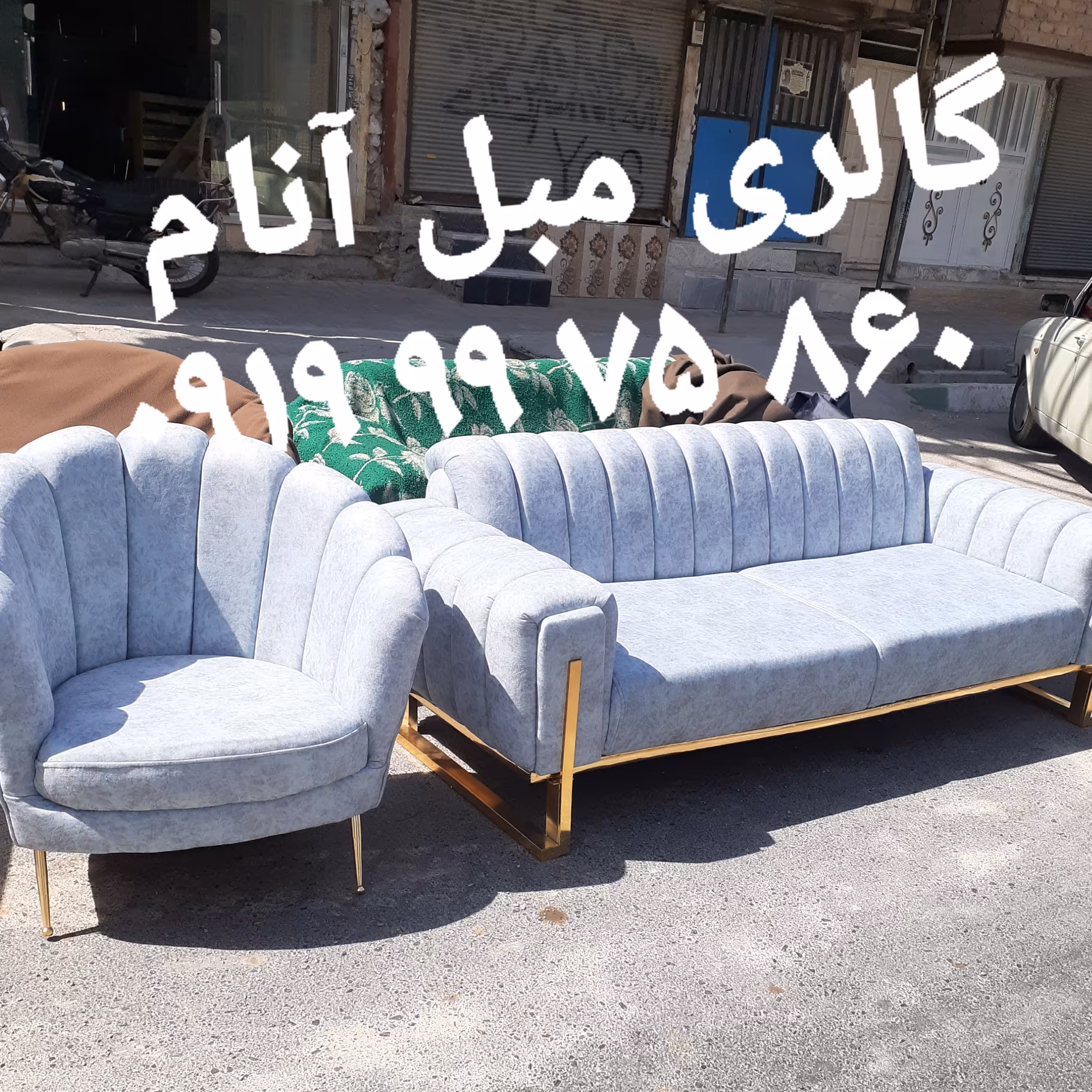 مبلمان راحتی با بهترین کیفیت 8 نفره تختشو  کف فوم سرد ویژه کلاف تمام چوب روس