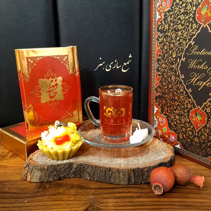 شمع چایی و شمع کاپ کیک