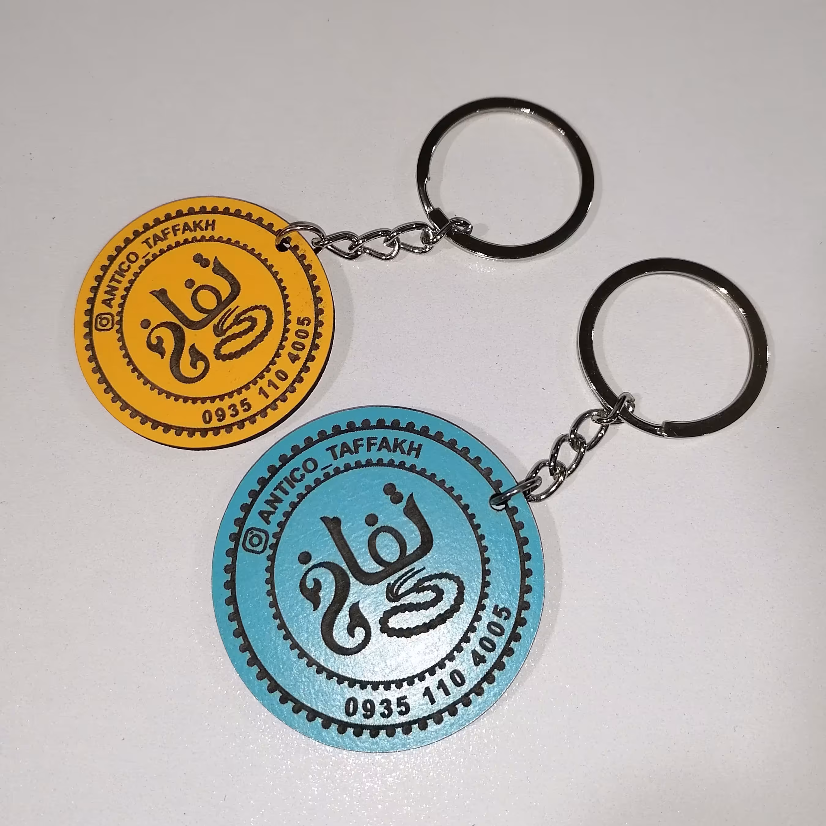 جاسوئیچی تبلیغاتی چوبی (بسته 50 عددی)