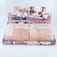 پالت هایلایتر 6 رنگ پینک کی