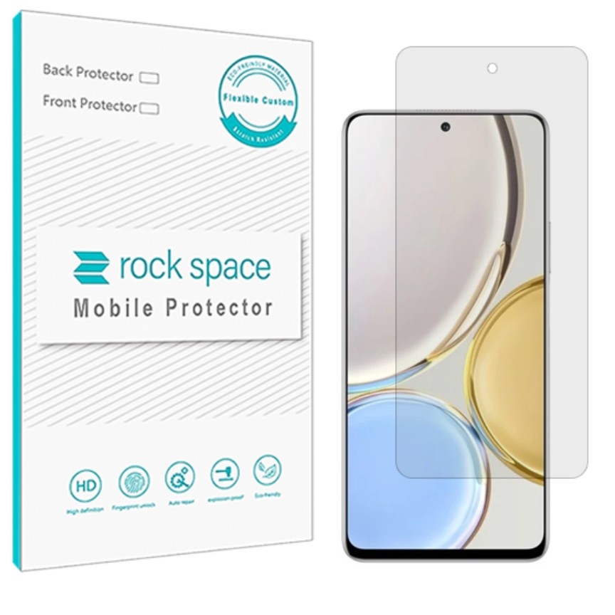 گلس نانو هیدروژل شفاف و ضد ضربه گوشی آنر X9 5G برند راک اسپیس   