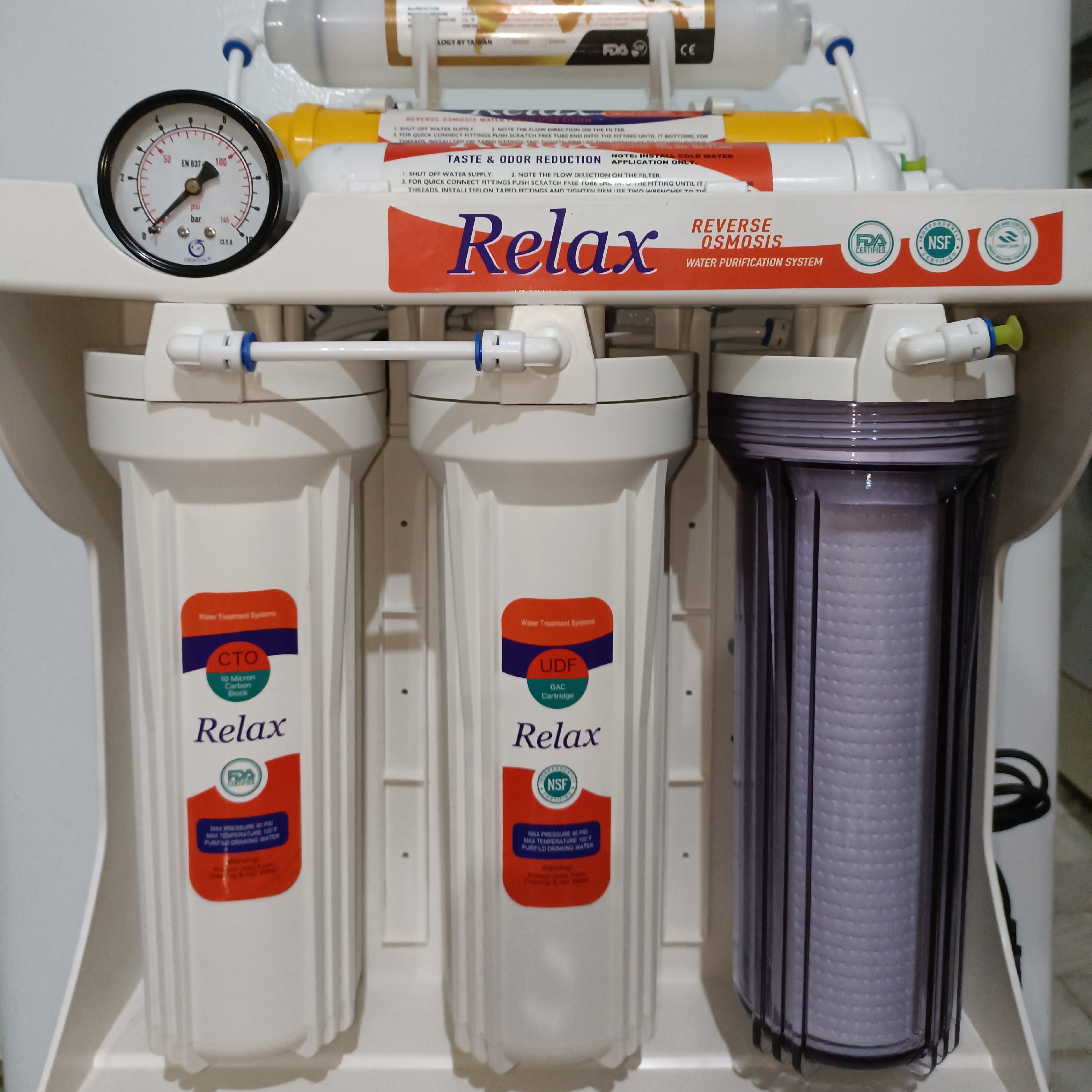 دستگاه تصفیه آب 7مرحله relax